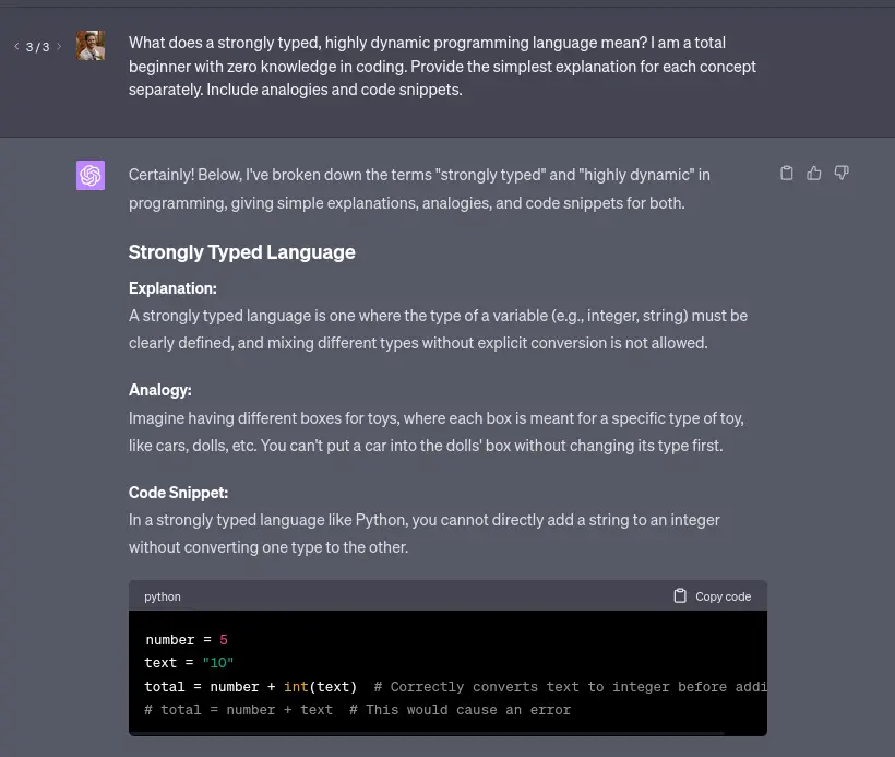 ChatGPT Simpler Explanation